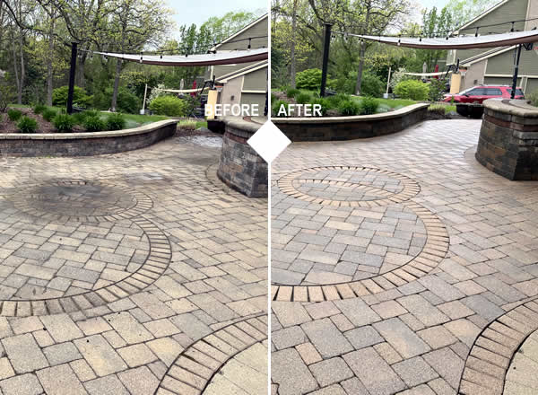 Professional Paver Pressure Washing Services Howell, Michigan